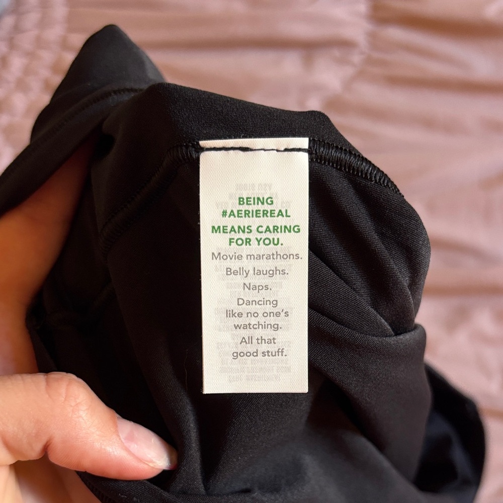 aerie smoothz short sleeve cropped tee - Picture 7 of 8